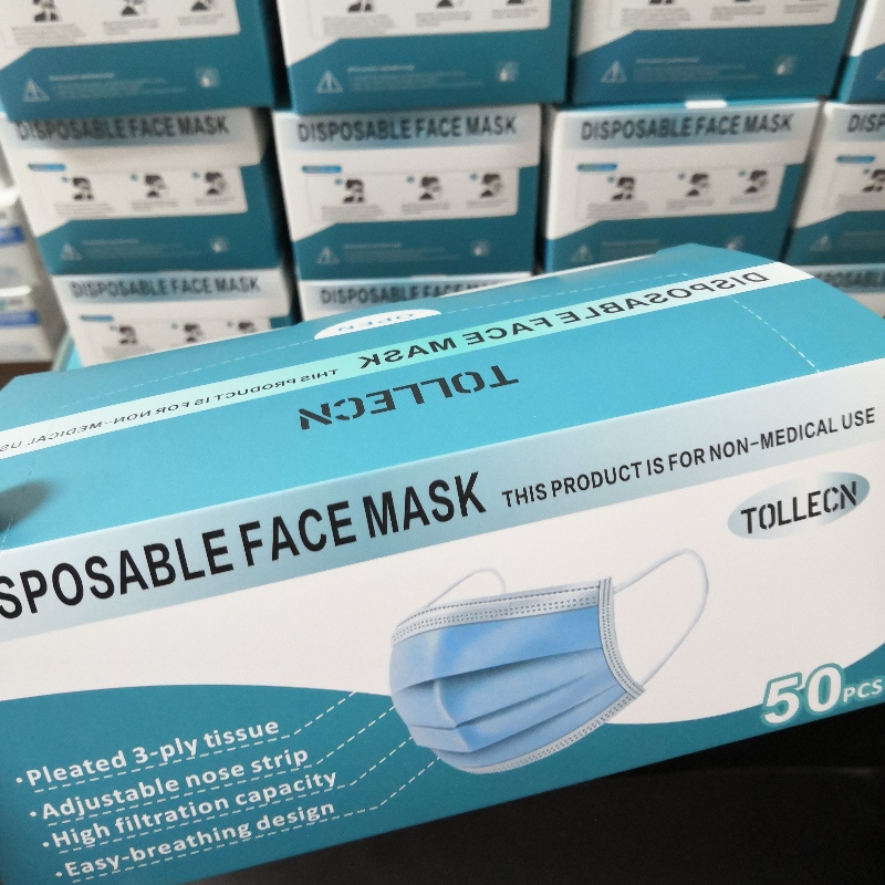 Máscaras descartáveis ​​(não médicas)